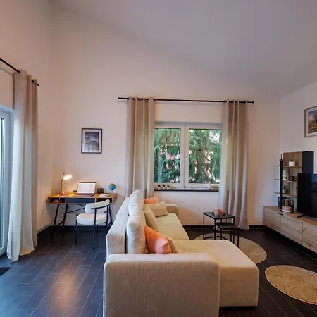 Apartmán Modernes In Mit Terrasse Lubbecke