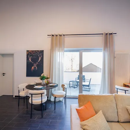 Apartmán Modernes In Mit Terrasse Lubbecke